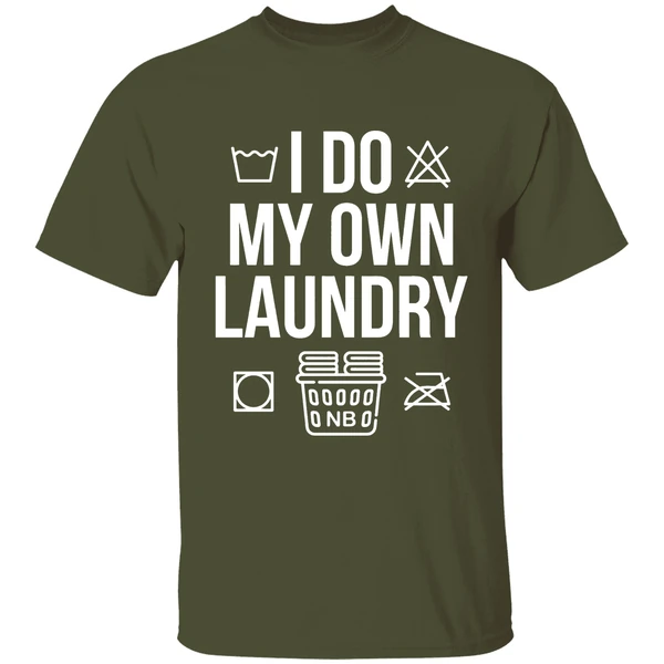 Nate Bargatze I Do My Own Laundry Shirt - Image 4