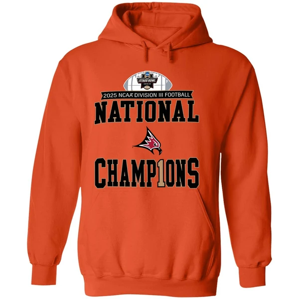 National Champions Wisconsin River Falls Falcons Ncaa Division Iii Hoodie - Image 6