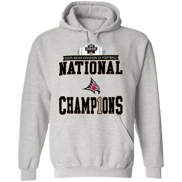 National Champions Wisconsin River Falls Falcons Ncaa Division Iii Hoodie - Image 9