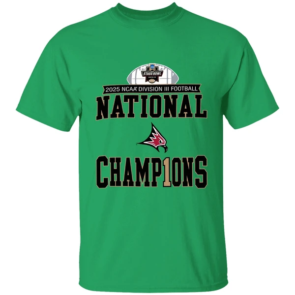 National Champions Wisconsin River Falls Falcons Ncaa Division Iii Shirt - Image 2
