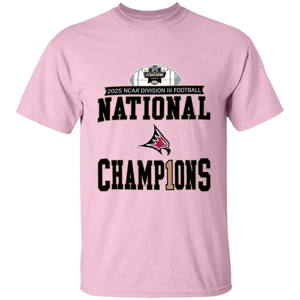 national champions wisconsin river falls falcons ncaa division iii shirt lightpink