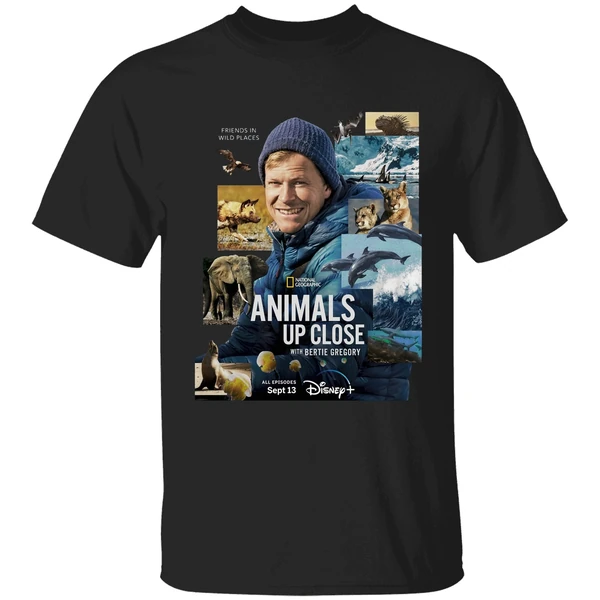 National Geographic Animals Up Close With Bertie Gregory Shirt