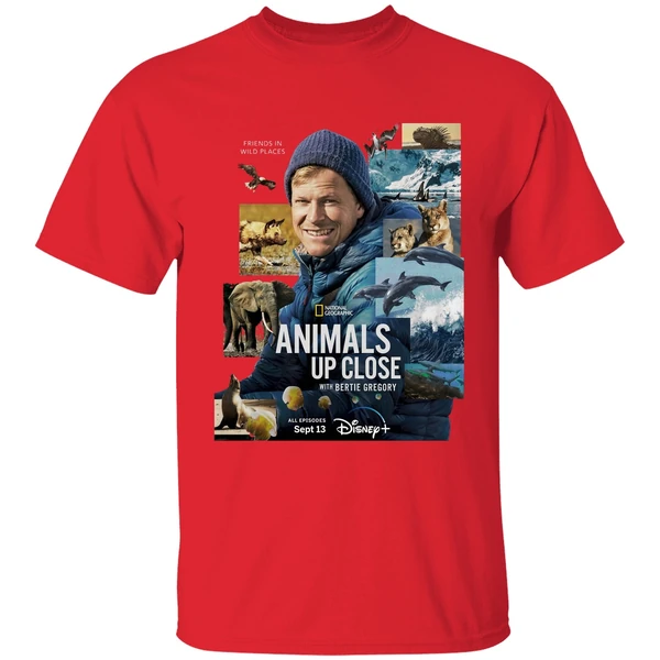 National Geographic Animals Up Close With Bertie Gregory Shirt - Image 7