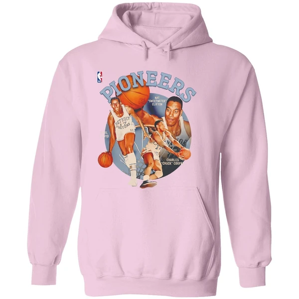Nba Pioneers Day Nat Sweetwater Clifton Earl Lloyd And Charles Chuck Cooper Hoodie - Image 5