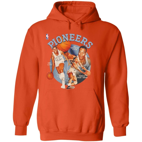 Nba Pioneers Day Nat Sweetwater Clifton Earl Lloyd And Charles Chuck Cooper Hoodie - Image 6