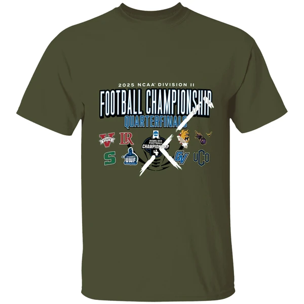 Ncaa Division Ii Football Championship Quarterfinals 2025 Shirt - Image 4