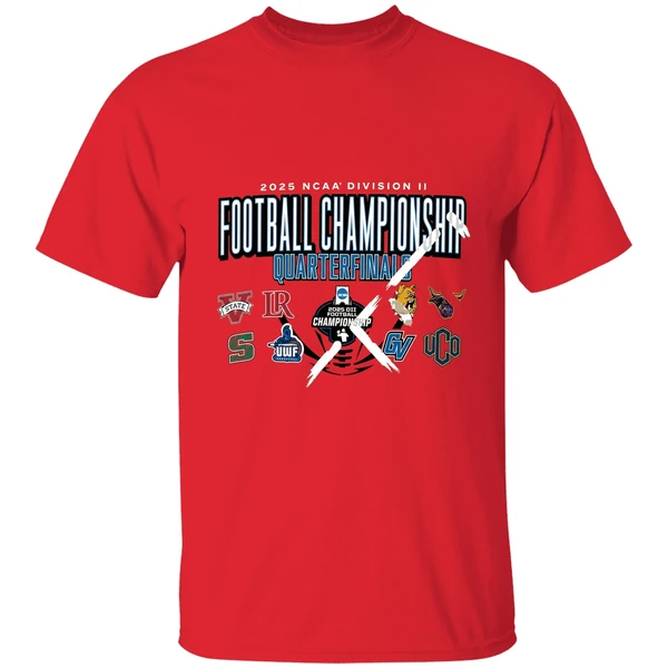 Ncaa Division Ii Football Championship Quarterfinals 2025 Shirt - Image 7