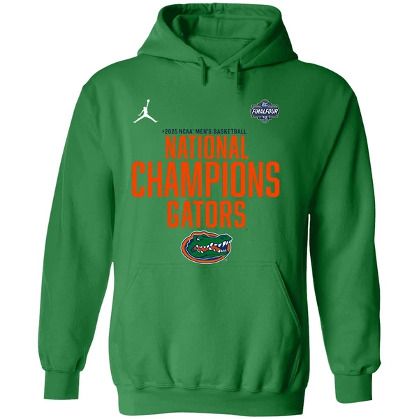 Ncaa Mens Basketball National Champions Florida Gators Logo 2025 Hoodie - Image 2