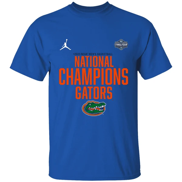 Ncaa Mens Basketball National Champions Florida Gators Logo 2025 Shirt - Image 8