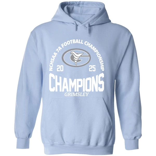 Nchsaa 7a Football Champions 2025 Grimsley Hoodie - Image 4