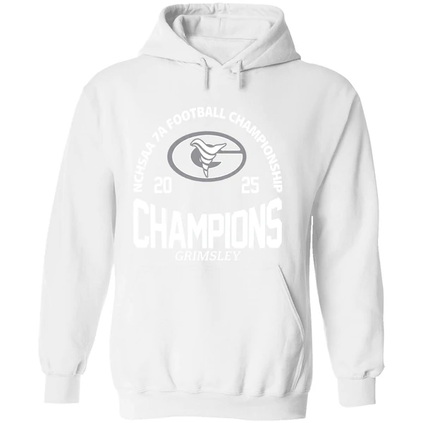 Nchsaa 7a Football Champions 2025 Grimsley Hoodie - Image 8