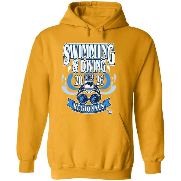 Nchsaa Swimming Diving Regionals 2026 Hoodie