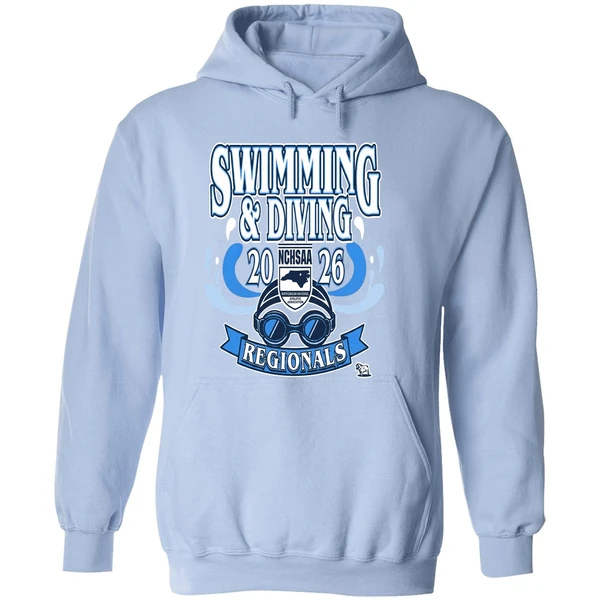 Nchsaa Swimming Diving Regionals 2026 Hoodie - Image 4