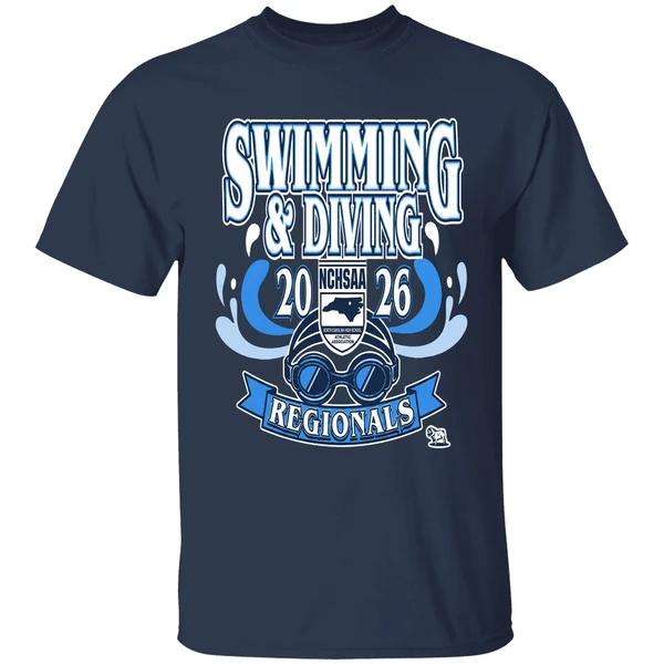 Nchsaa Swimming Diving Regionals 2026 Shirt - Image 5