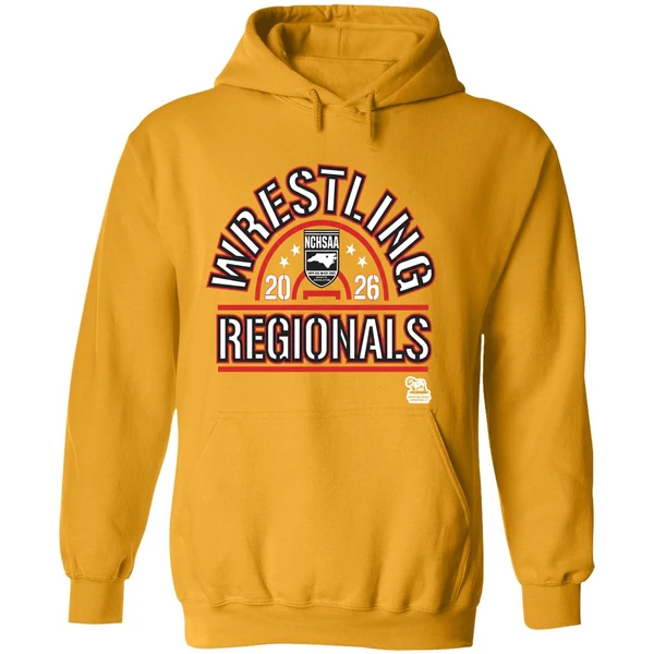Nchsaa Wrestling Regionals 2026 Hoodie