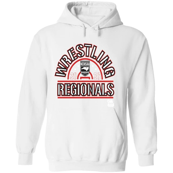 Nchsaa Wrestling Regionals 2026 Hoodie - Image 8