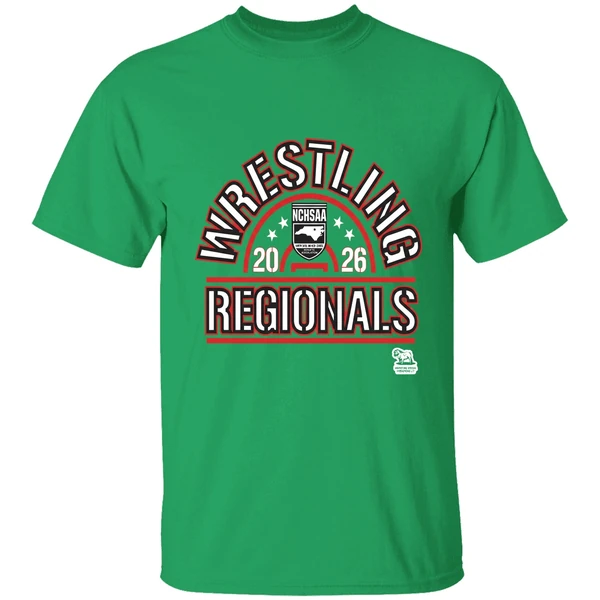 Nchsaa Wrestling Regionals 2026 Shirt - Image 2