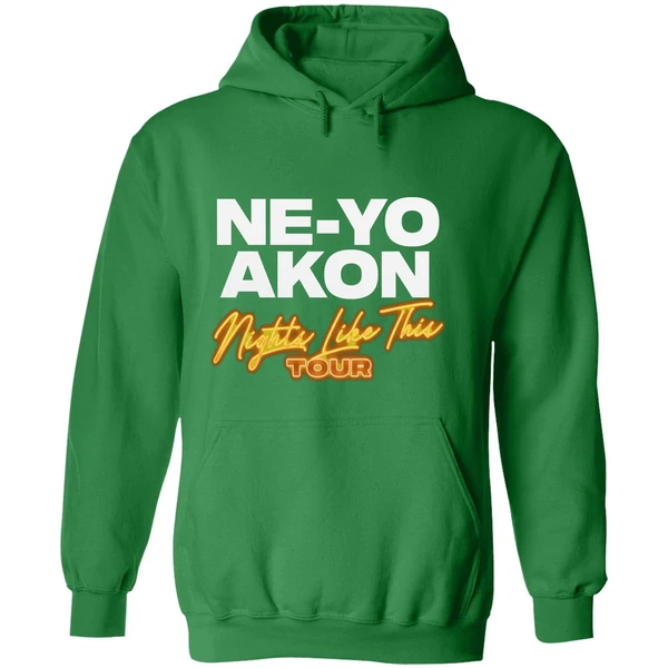 Ne Yo And Akon Nights Like This Tour 2026 Hoodie - Image 2