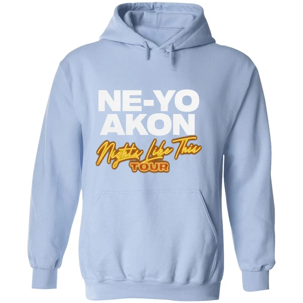 Ne Yo And Akon Nights Like This Tour 2026 Hoodie - Image 4