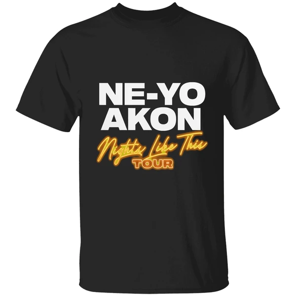 Ne Yo And Akon Nights Like This Tour 2026 Shirt