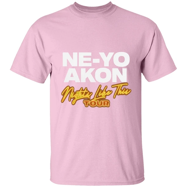 Ne Yo And Akon Nights Like This Tour 2026 Shirt - Image 3
