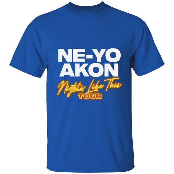 Ne Yo And Akon Nights Like This Tour 2026 Shirt - Image 8