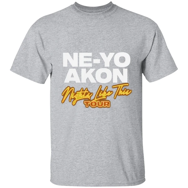 Ne Yo And Akon Nights Like This Tour 2026 Shirt - Image 9