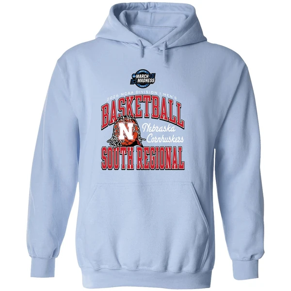 Nebraska Cornhuskers 2026 Ncaa Di Mens Basketball Sweet 16 South Regional Hoodie - Image 4