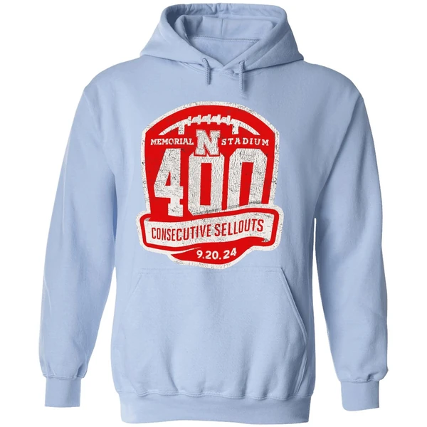Nebraska Cornhuskers Memorial Stadium 400th Sellout Hoodie - Image 4