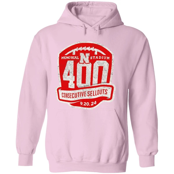 Nebraska Cornhuskers Memorial Stadium 400th Sellout Hoodie - Image 5
