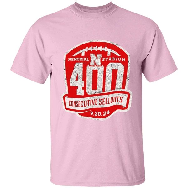 Nebraska Cornhuskers Memorial Stadium 400th Sellout Shirt - Image 2