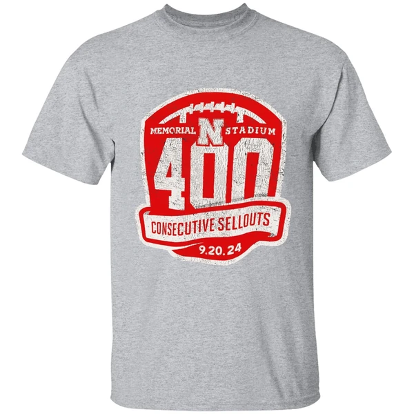 Nebraska Cornhuskers Memorial Stadium 400th Sellout Shirt - Image 6