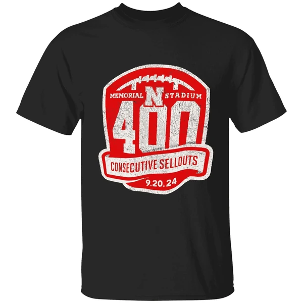 Nebraska Cornhuskers Memorial Stadium 400th Sellout Shirt - Image 7