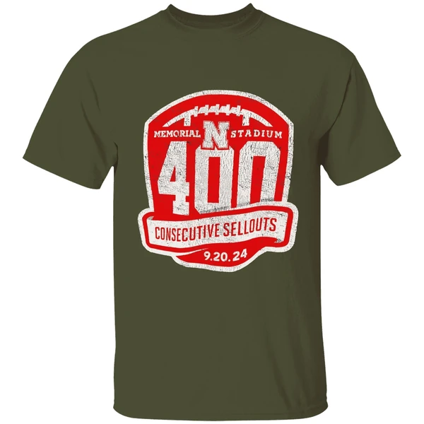 Nebraska Cornhuskers Memorial Stadium 400th Sellout Shirt - Image 9