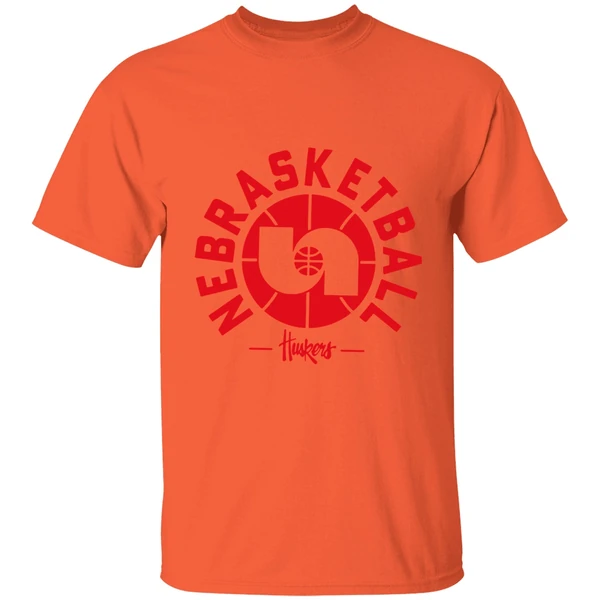 nebraska cornhuskers nebrasketball shirt orange