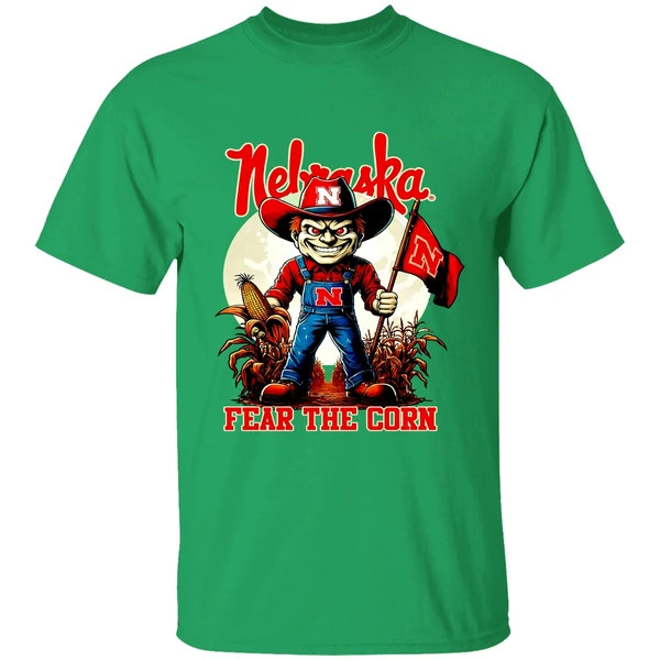 Nebraska Huskers Fear The Corn Shirt - Image 2
