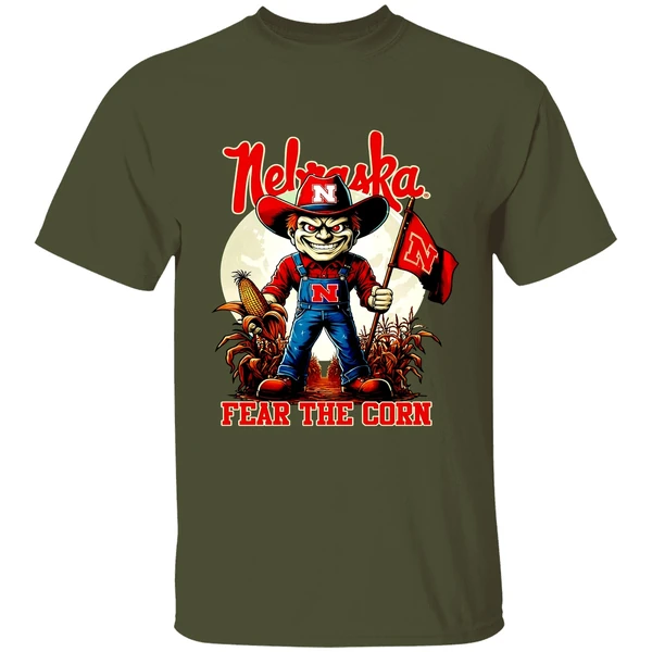 Nebraska Huskers Fear The Corn Shirt - Image 4