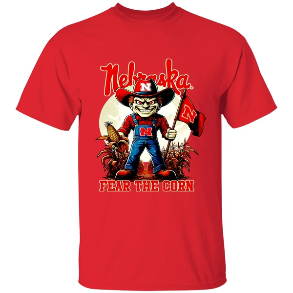 Nebraska Huskers Fear The Corn Shirt - Image 7