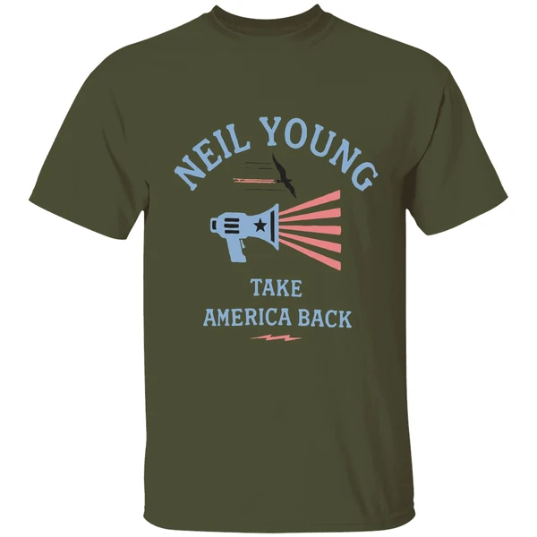 Neil Young Take America Shirt - Image 4