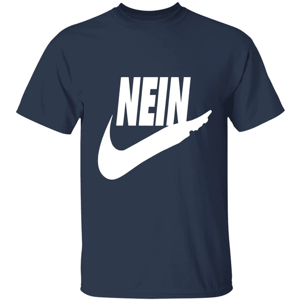 Nein Nike Logo Parody Shirt - Image 4