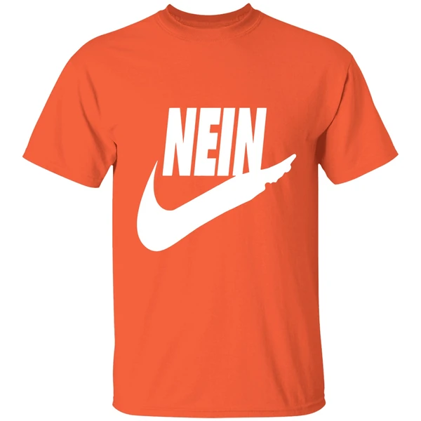 Nein Nike Logo Parody Shirt - Image 5