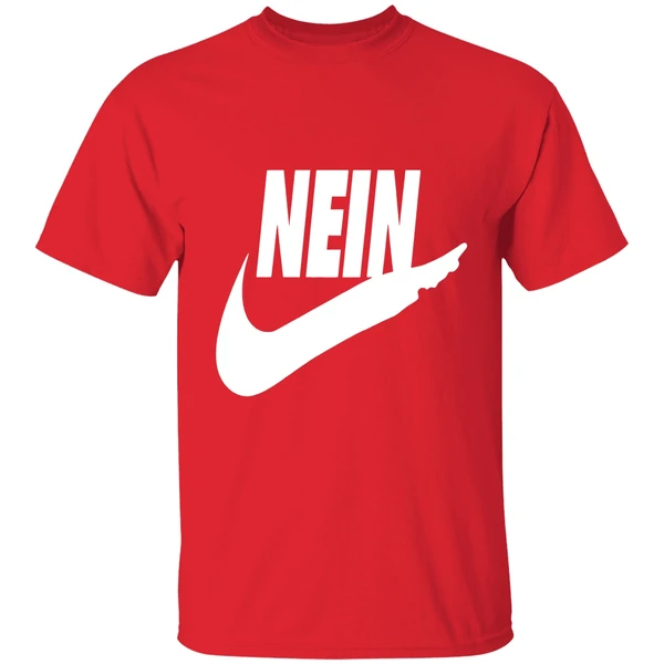 Nein Nike Logo Parody Shirt - Image 6