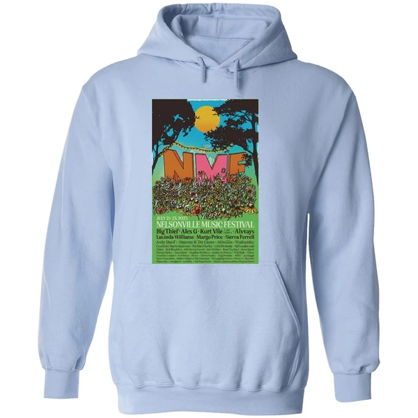 Nelsonville Music Festival 2023 July 21 23 Hoodie - Image 4