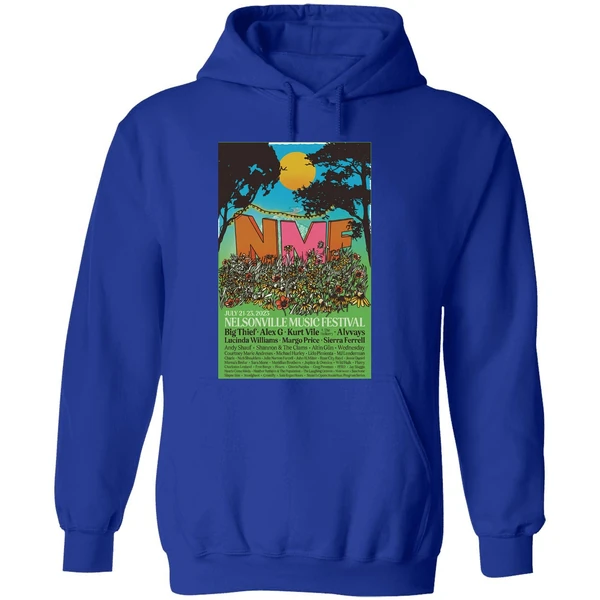 Nelsonville Music Festival 2023 July 21 23 Hoodie - Image 7