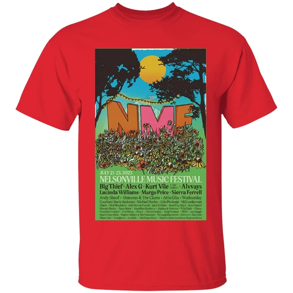 Nelsonville Music Festival 2023 July 21 23 Shirt - Image 4