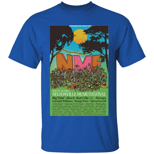 Nelsonville Music Festival 2023 July 21 23 Shirt - Image 5