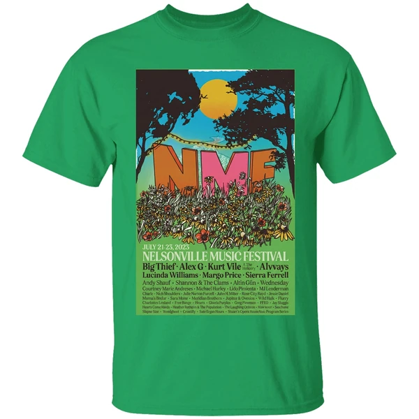 Nelsonville Music Festival 2023 July 21 23 Shirt - Image 8