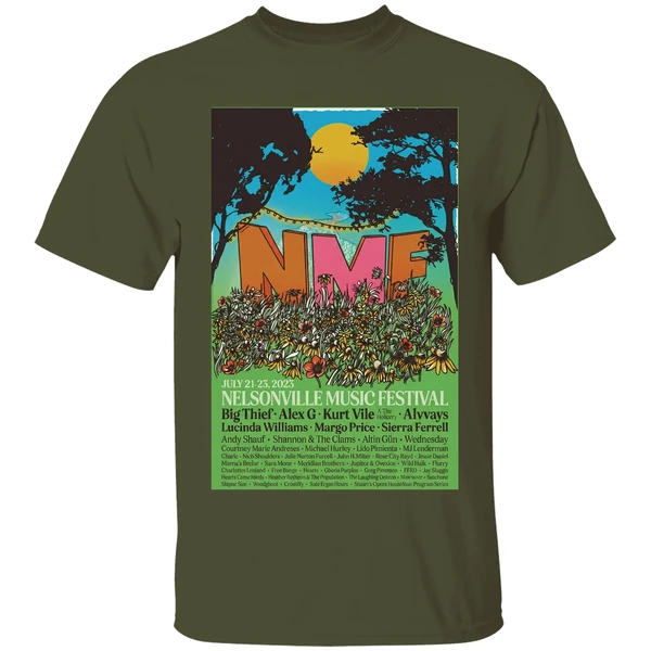 Nelsonville Music Festival 2023 July 21 23 Shirt - Image 9