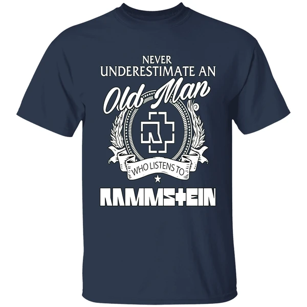 Never Underestimate An Old Man Who Listens To Rammstein Shirt - Image 4