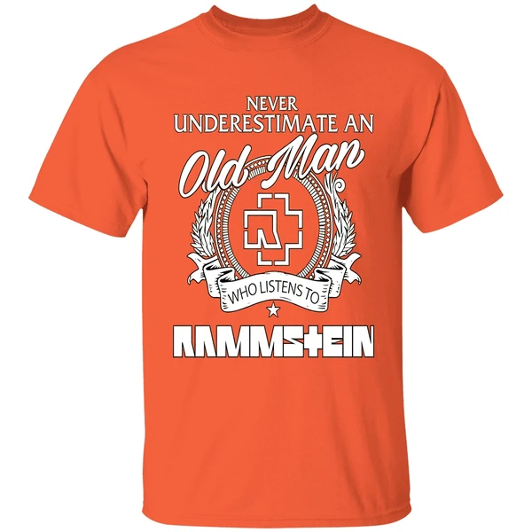 Never Underestimate An Old Man Who Listens To Rammstein Shirt - Image 5